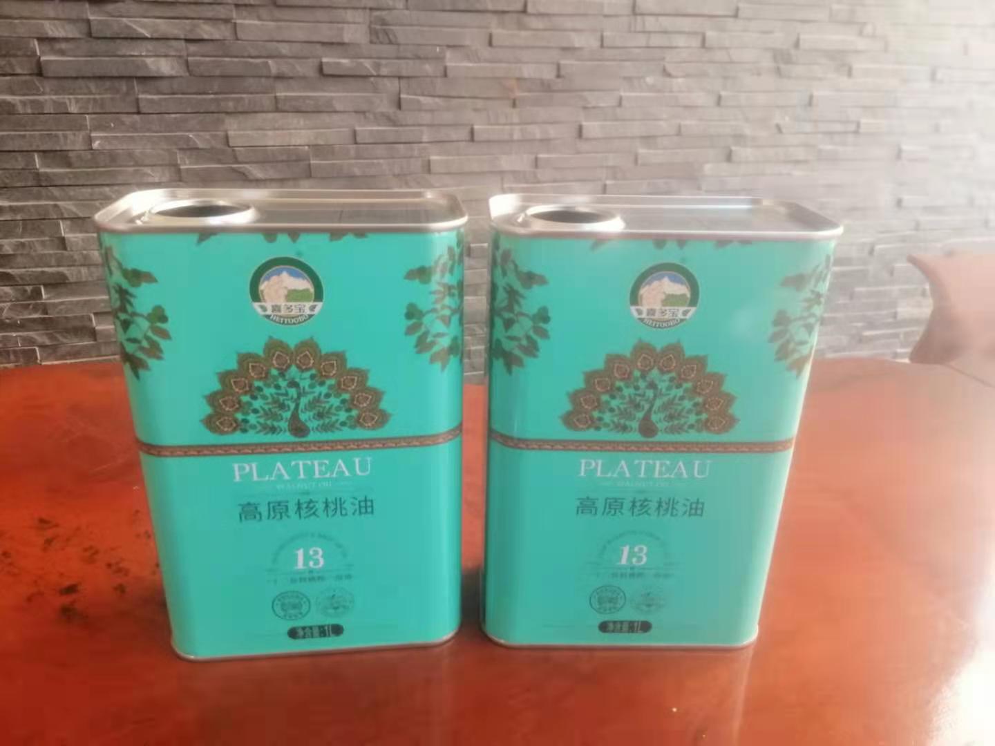 云南哪里做核桃油鐵罐包裝好？云南馬口鐵核桃油桶