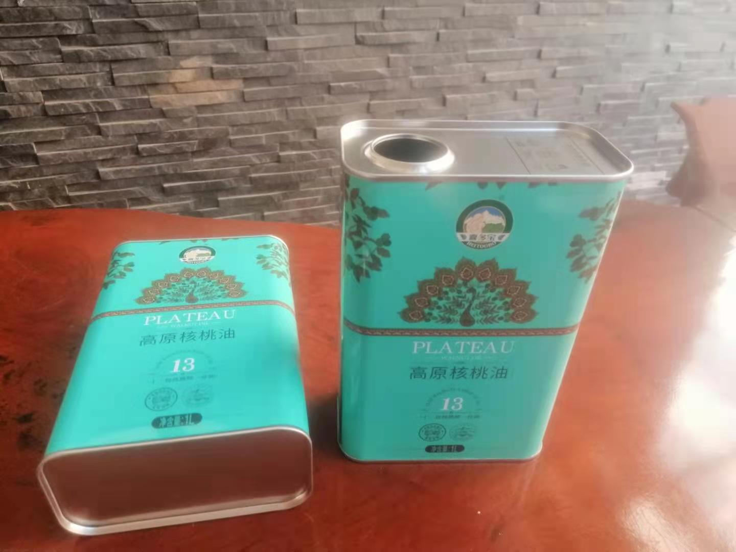 云南哪里做核桃油鐵罐包裝好？云南馬口鐵核桃油桶