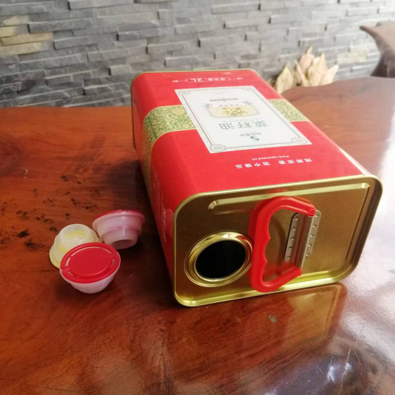 方形菜籽油鐵桶 菜籽油用什么鐵罐包裝好？